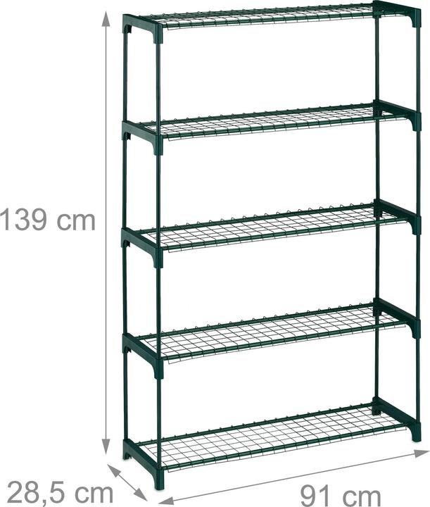 Actual product image Relaxdays Plant shelf