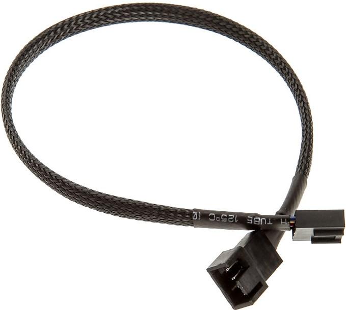 Produktbild Akasa PWM Verlängerungskabel gesleevt (30 cm, 4 pin PWM)