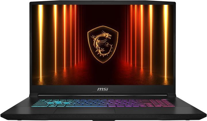 Actual product image MSI Katana 17 HX B14WGK i7 16 N bk (17.30", Intel Core i7-14650HX, 16 GB, 1000 GB, DE)