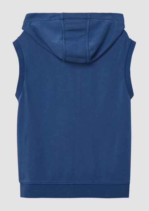 Immagine prodotto S.Oliver Indoor-Weste Gewaschene Sweat-Weste mit Kapuze (170, 176)
