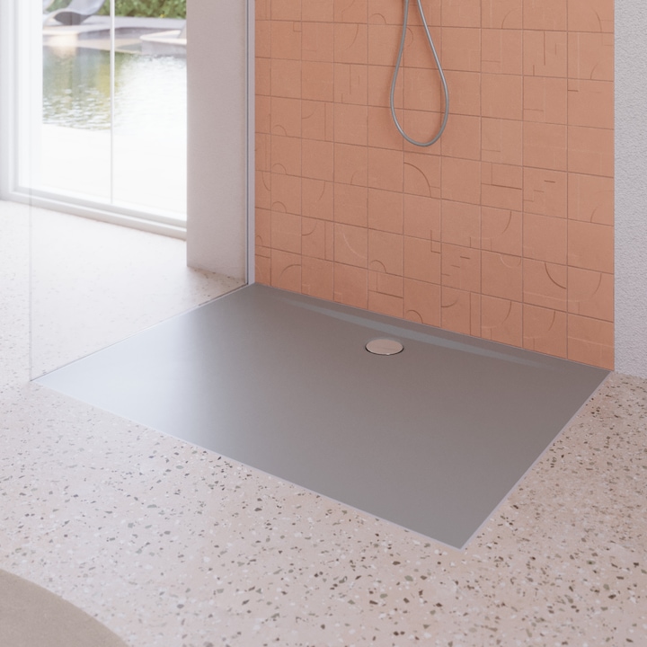 Produktbild Kaldewei Superplan Zero Duschfläche mit Wannenträger extraflach, 1600x700mm, 35944798