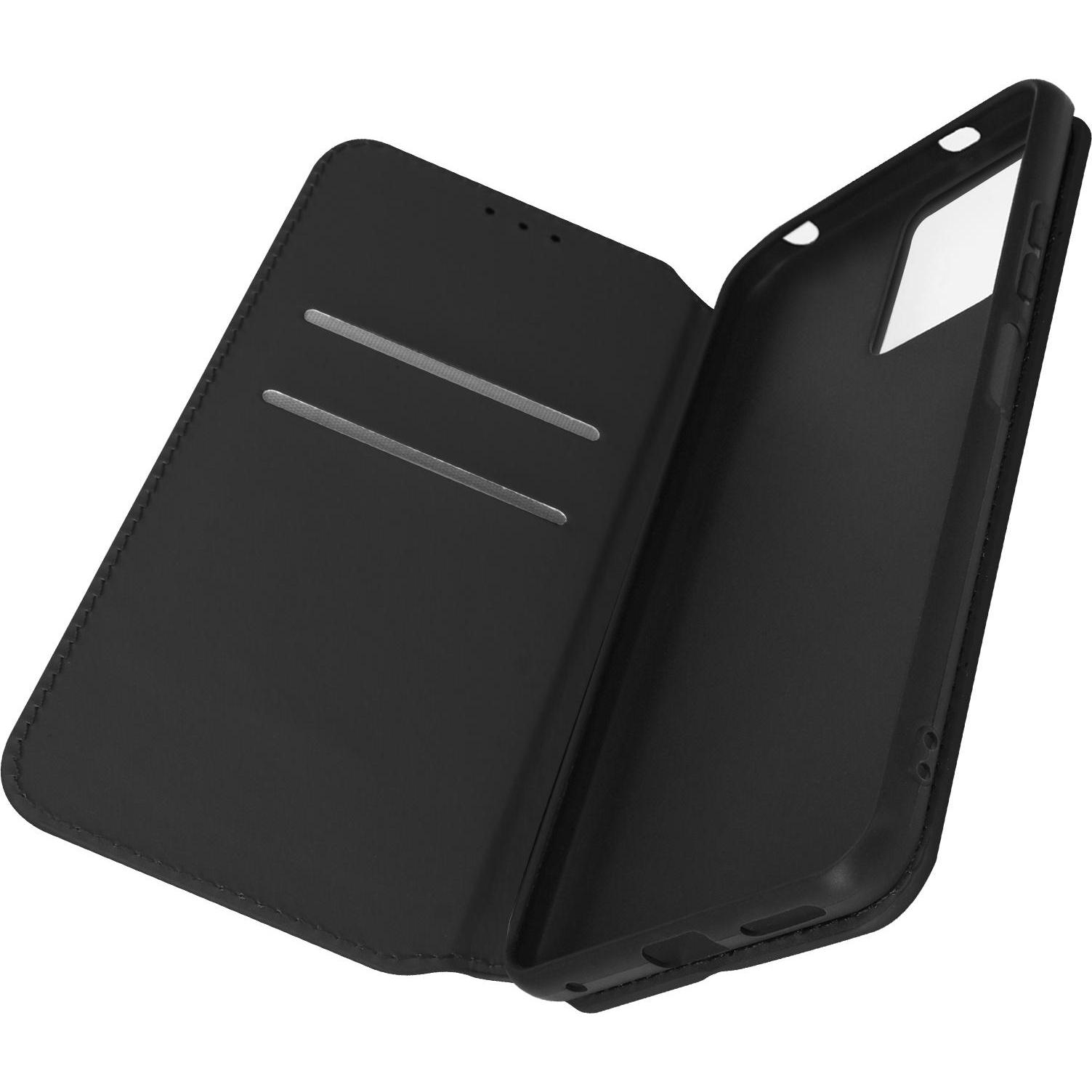 Avizar Classic Edition Klappetui Series (Xiaomi Redmi Note 12), Smartphone Hülle, Schwarz