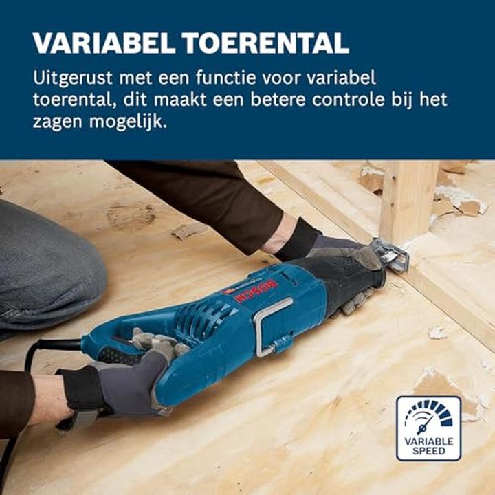 Produktbild Bosch Professional Säbelsäge GSA 1100 E, Sägeblatt Metall S 123 XF, Sägeblatt Holz S 2345 X