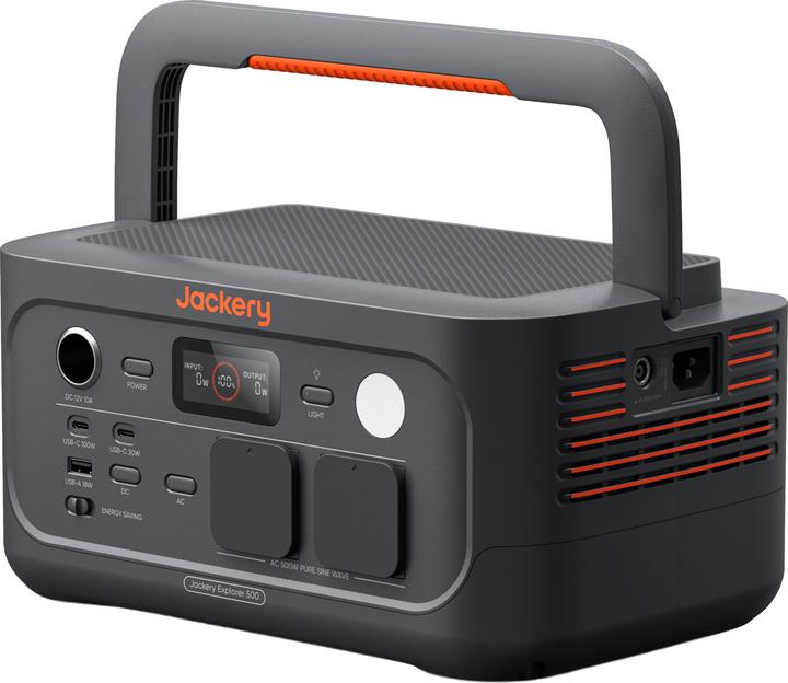 Produktbild Jackery Explorer 500 V2 (512 Wh, 5.70 kg)