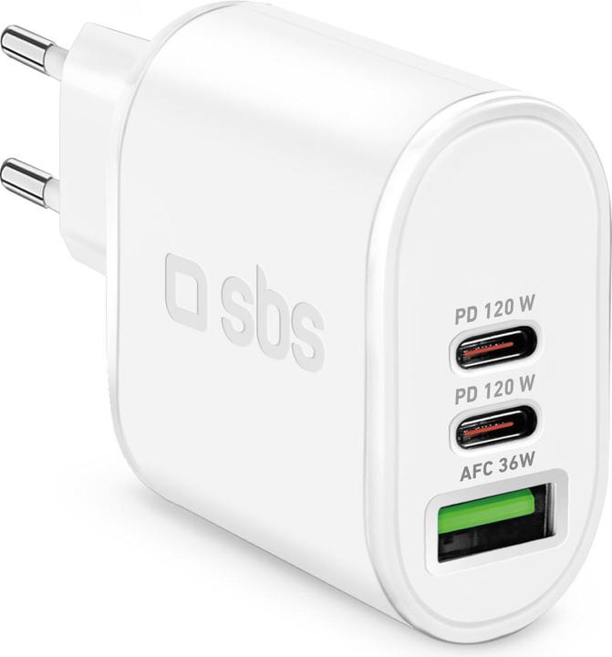 Actual product image SBS Charger (120 W, 3 ports)