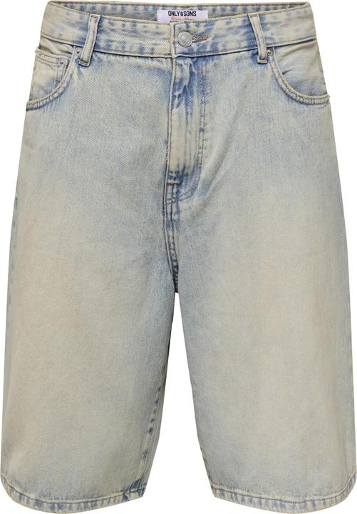Produktbild Only & Sons ONSCARL Mid Rise Ballon Schnitt Shorts Jeans-Shorts (L)