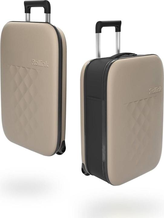 Rollink Flex Vega Cabin Trolley Richiudibile Warm Grey (36 l)