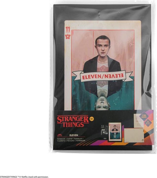 Produktbild Cinereplicas Stranger Things Notizbuch Eleven