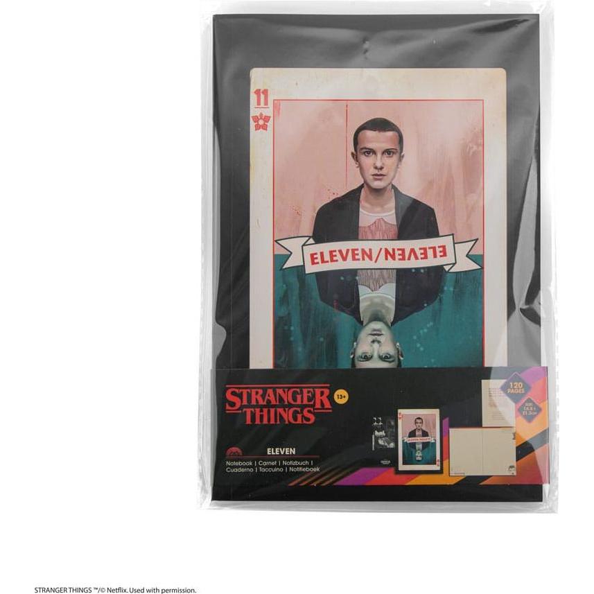 Thumbnail - Cinereplicas, Heft + Block, Stranger Things Notizbuch Eleven