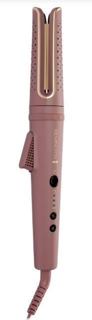 Actual product image Remington Ionic rotating curling iron with ceramic coating, digital temperature control, automatic shut-off