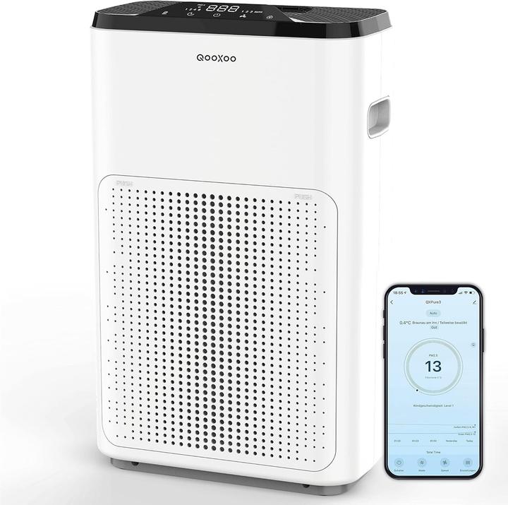 Actual product image QooXoo QXPure3 Air Purifier 50m² (50 m²)