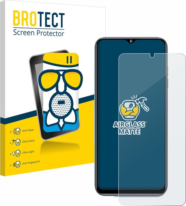 Produktbild BROTECT AirGlass Panzerglasfolie Matt (1 Stück, Realme C35)