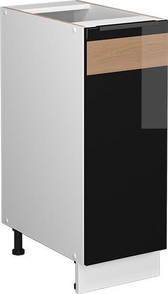 Schwarz Eiche hochglanz