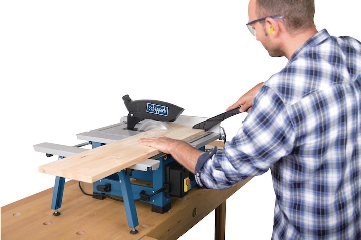 Actual product image Scheppach HS80 Circular Table Saw 230V 50Hz 1200W - 210mm