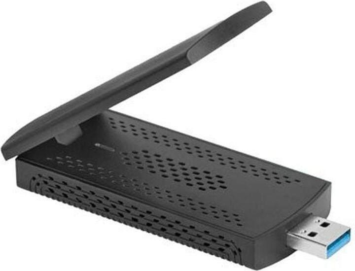 Immagine prodotto Lanberg BEZPRZEWODOWA KARTA SIECIOWA WIFI NC-3000-WI USB 3.0 AX3000 TRI-BAND 2 WEWNĘTRZNE ANTENY (USB-C)