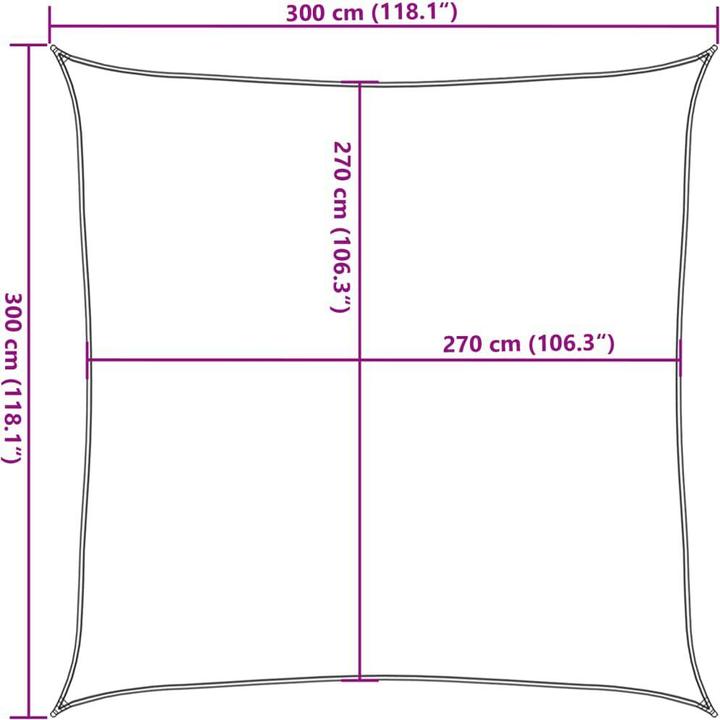 Produktbild vidaXL Nikodemus (300 x 300 cm)