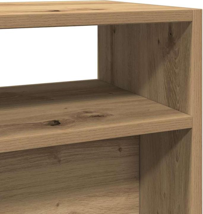 Produktbild VidaXL Konsolentisch Artisan-Eiche 105x30x80 cm Holzwerkstoff Sofatisch (105 x 30 x 80 cm)