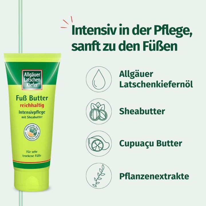 Image du produit Dr. Theiss Beurre de pied de pin de montagne d'Allgäu, 100 ml CRE (Crème et gel pour les pieds, 100 ml)