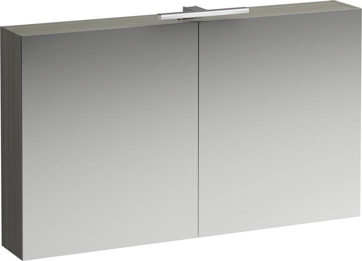 Image du produit Laufen Armoire de toilette Base 1200 mm, 2 portes, élément lumineux LED