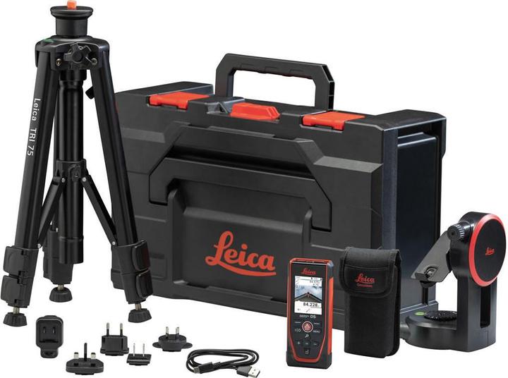 Produktbild Leica Geosystems DISTO D5 Package Laser-Entfernungsmesser (200 m, 635 nm)