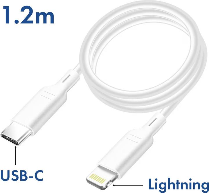 Immagine prodotto Cavo USB-C / Lightning (1.20 m, USB 3.2 Gen 1)
