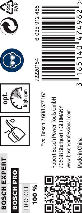 Image du produit Bosch Professional Zubehör Foret hélicoïdal PRO Metal HSS-G, 5,1 x 52 x 86 mm (5,1 mm)