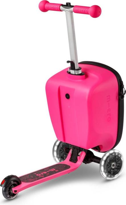 Actual product image Micro Kickboard Luggage Junior Patch & Play Pink