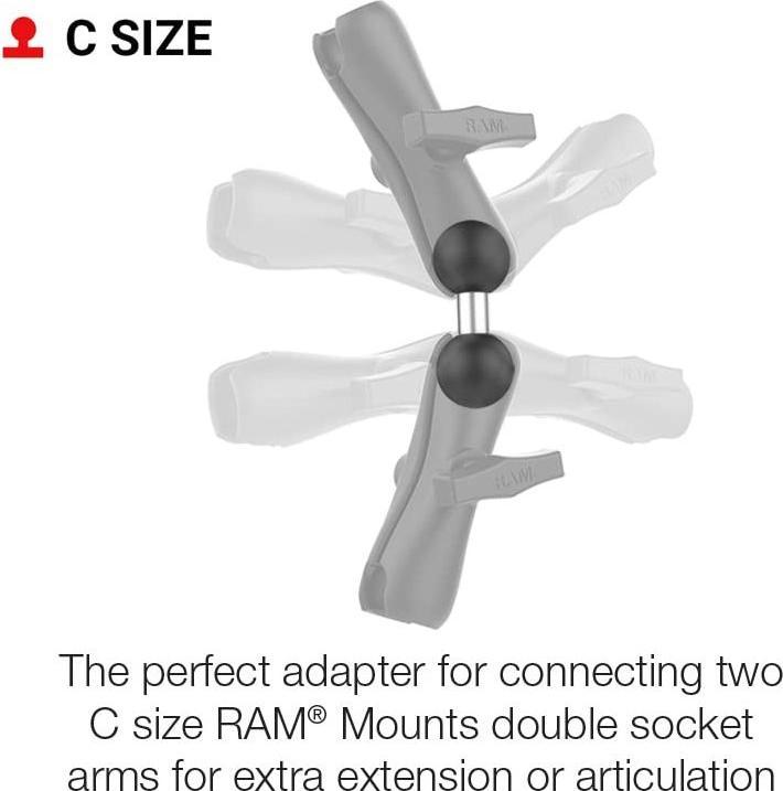 Produktbild Rammount RAM 1.5" Double Ball Adapter
