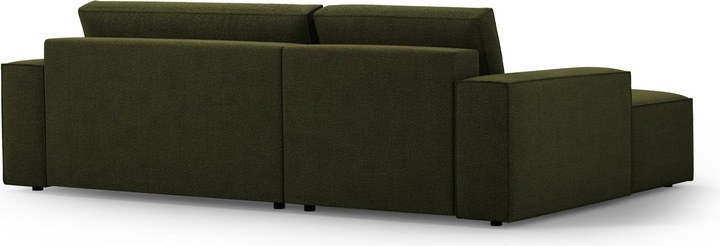 Actual product image Micadoni Bouclé Left Corner Sofa With Bed Function And Box, "Jodie", 3 Seats, 246x151x86 Made in Europe (Corner sofa)
