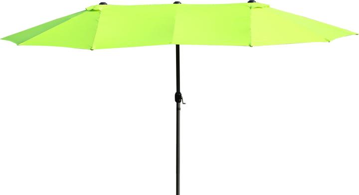 Produktbild Outsunny Doppelsonnenschirm mit Handkurbel (2.70 m)