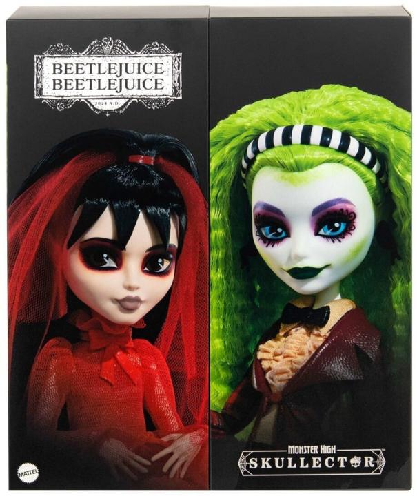 Actual product image Monster High Skullector Beetlejuice Beetlejuice - Betelgeuse and Lydia