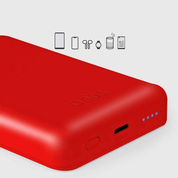 Produktbild SBS 5000 mAh kabellose magnetische Powerbank (5000 mAh, 5 W, 18.50 Wh)