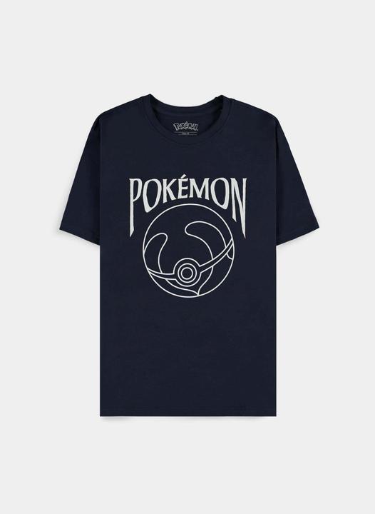 Immagine prodotto Difuzed Pokémon - Navy Heal Ball Short Sleeved T-shirt - 2XL (XXL)