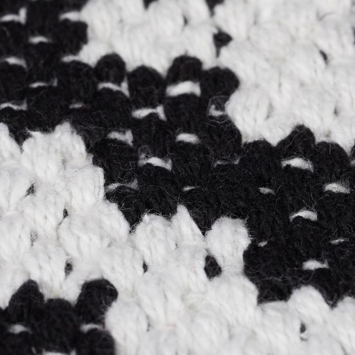 Immagine prodotto Relaxdays Tappeto bianco-nero (120 x 180 cm)
