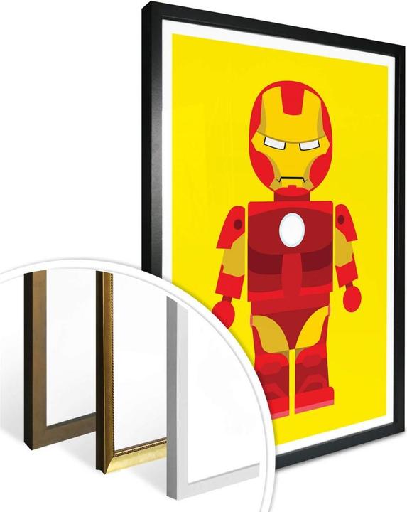 Produktbild Trenddeko Iron Man Spielzeug (40 x 50 cm)