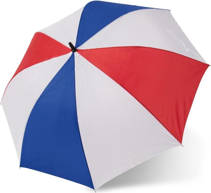 french red, Reflex Blue, White