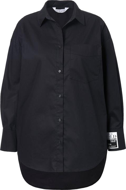 Actual product image Studio Untold Logo Cuff Oversized Button Down Blouse (54)