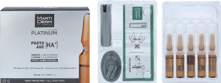 Actual product image Martiderm Platinum Photo-Age Ampoules (20 ml)