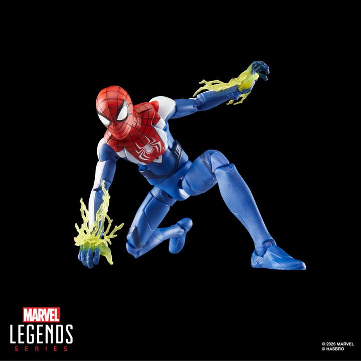 Actual product image Hasbro Spider-Man 2 Marvel Legends Gamerverse Actionfigur Miles Morales (Upgraded Suit Style) 15 cm