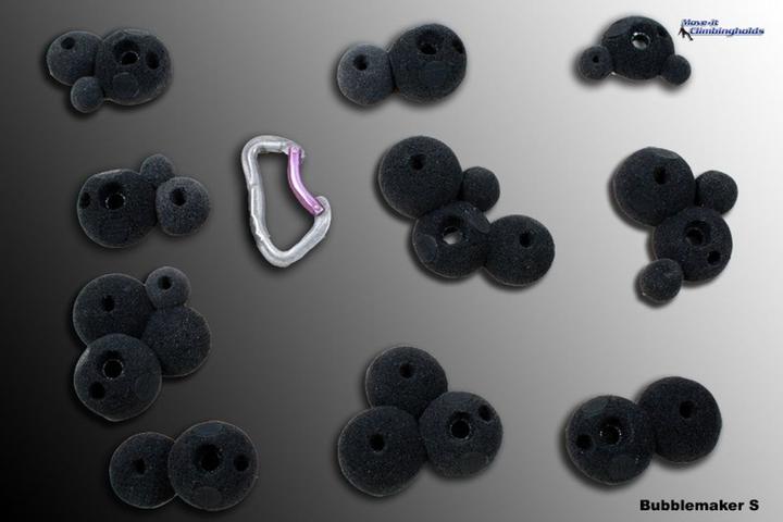 Produktbild Move It Climbingholds Bubblemaker S Klettergriffe-Set (Grau)