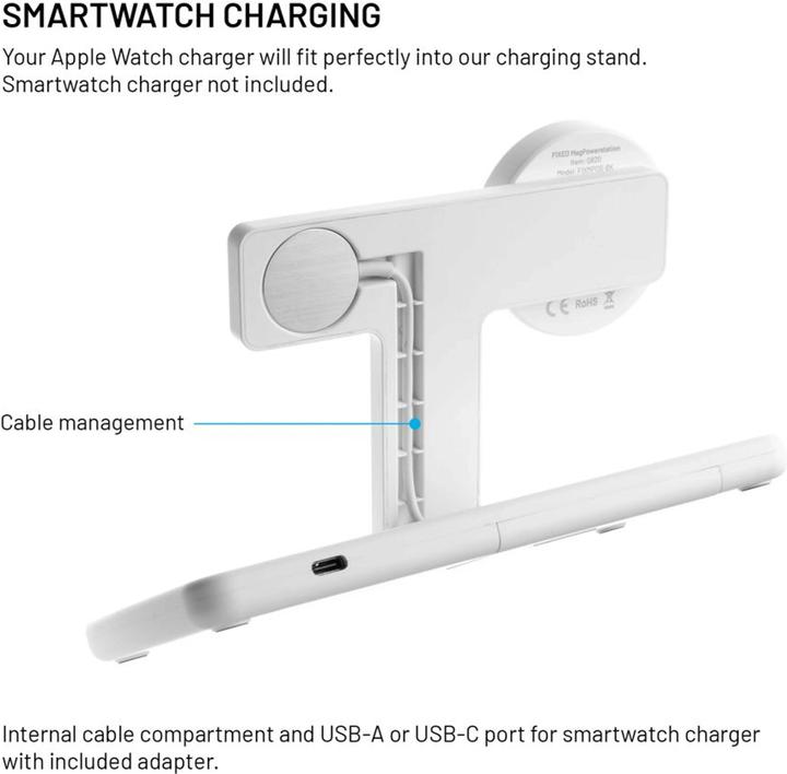 Actual product image Fixed MagPowerstation, biały (37 W)