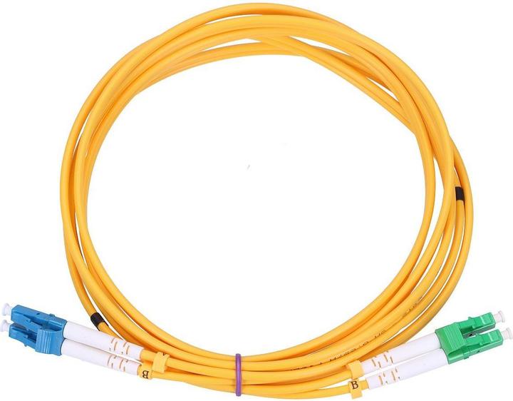 Produktbild Extralink LC/UPC-LC/APC | Patchcord | Jednomodowy, Duplex, 9/125um, G657A, 2m (S/UTP, 2 m)