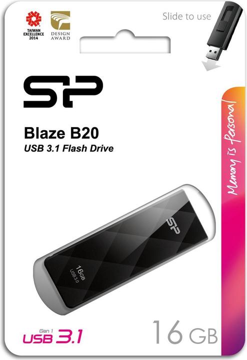 Image du produit Silicon Power Blaze B20 (16 Go, USB-A)