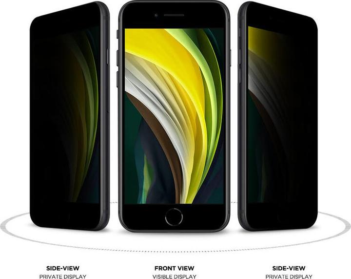 Produktbild Eiger Mountain Glass Black (1 Stück, Apple iPhone SE (2nd Gen), Apple iPhone 8, Apple iPhone 7, Apple iPhone 6s, Apple iPhone 6, Apple iPhone SE (3rd Gen))