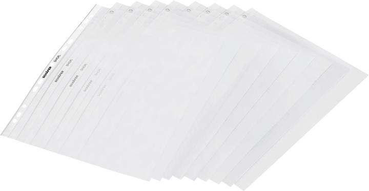 Schäfer Shop Prospekthülle Standard, DIN A4, oben offen, 50 oder 100 Stück (A4, 100 x)