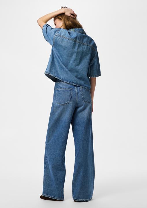 Immagine prodotto Pieces PCSKY BESTICKTE 3/4-ARM Jeanshemd (L)