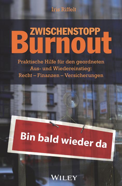 Produktbild Zwischenstopp Burnout (Deutsch, Iris Riffelt, 2017)