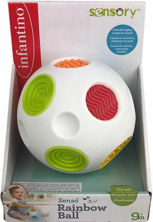 Actual product image Infantino Activity ball with light and sensor (English)
