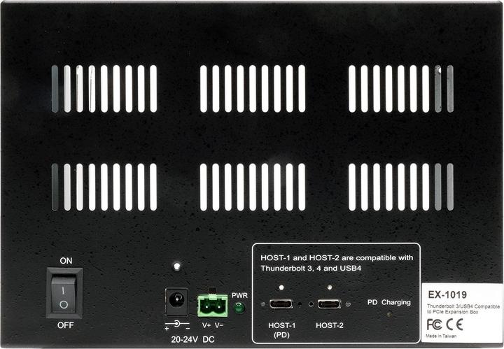 Produktbild Exsys Thunderbolt zu 3x PCIe Expansion Box