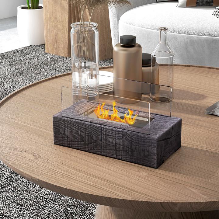Actual product image Homcom Ethanol fireplace (33 x 16 x 18 cm)